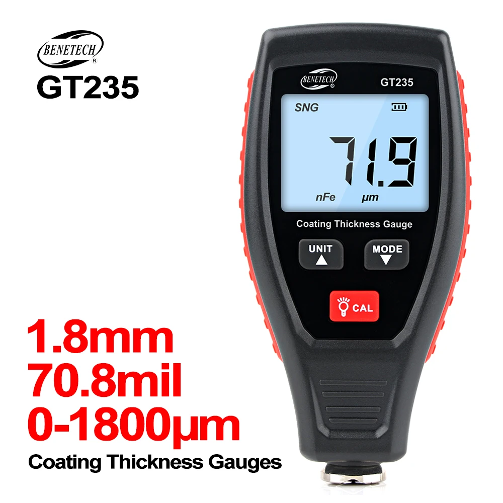 RZ pengukur ketebalan lapisan  - Paint Thickness Gauge ulasan dan harga