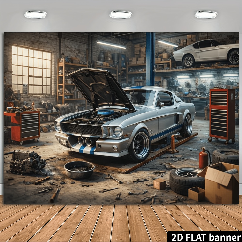 Kain latar belakang mobil spor - Auto Repair Shop Background ulasan dan harga