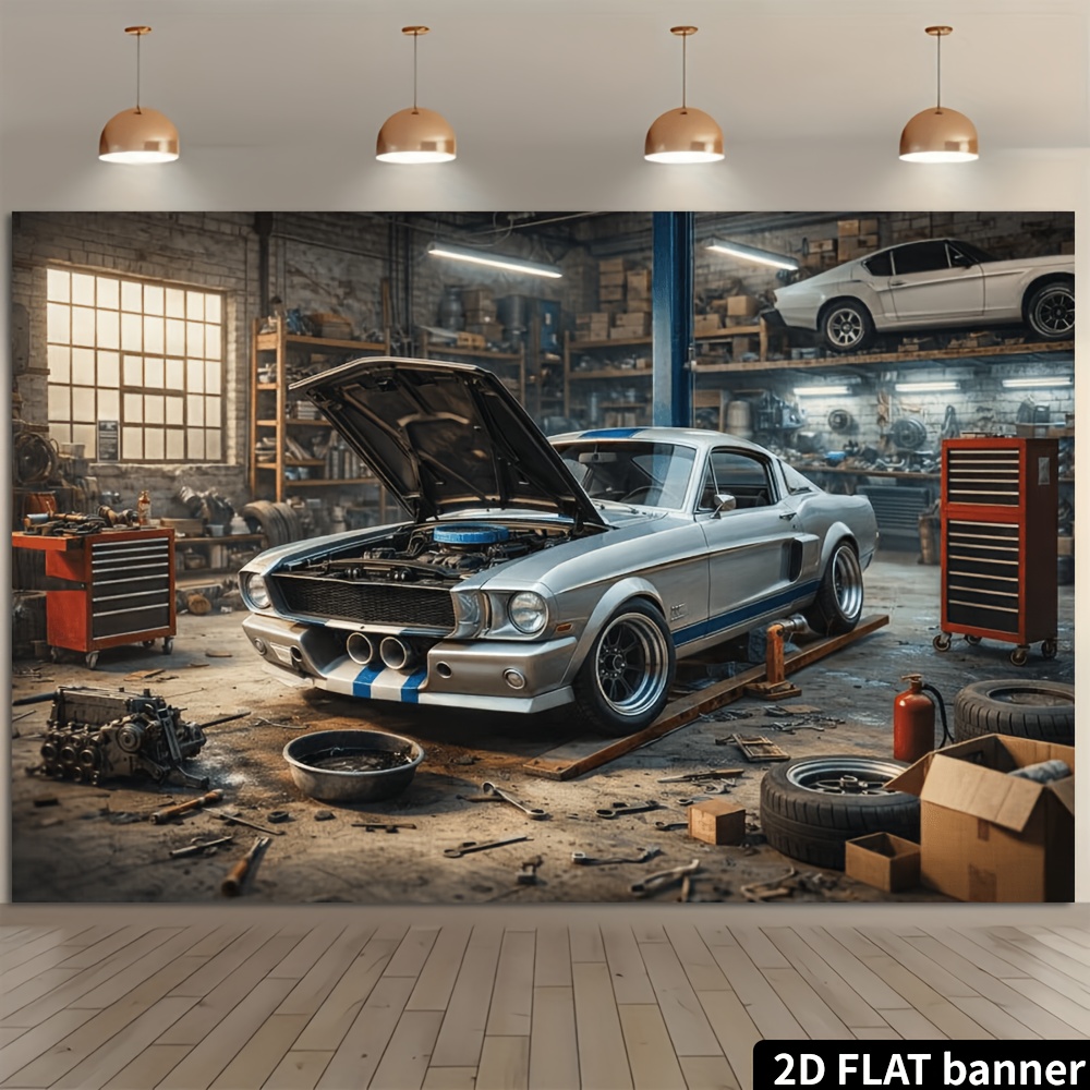 Kain latar belakang mobil spor - Auto Repair Shop Background ulasan dan harga