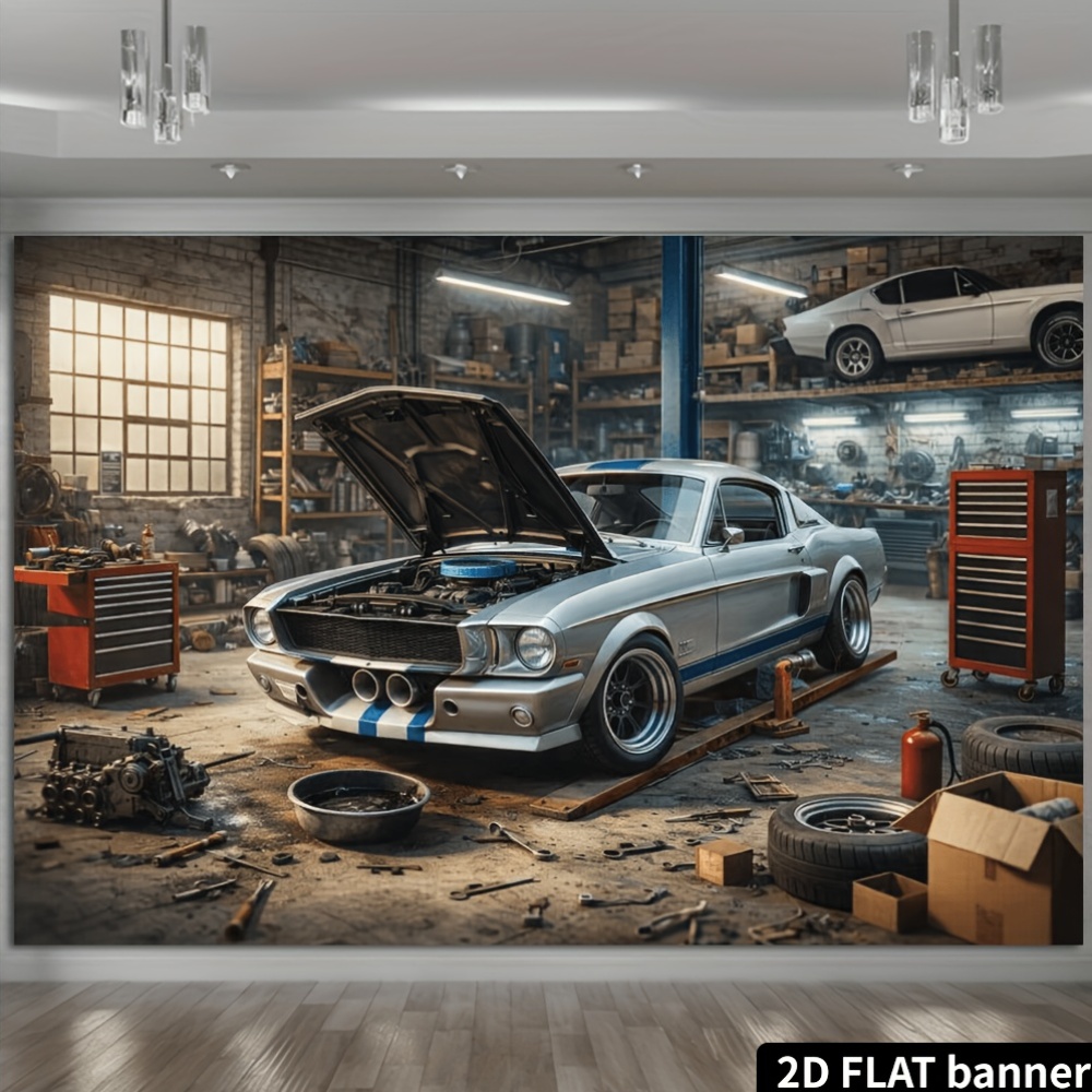 Kain latar belakang mobil spor - Auto Repair Shop Background ulasan dan harga