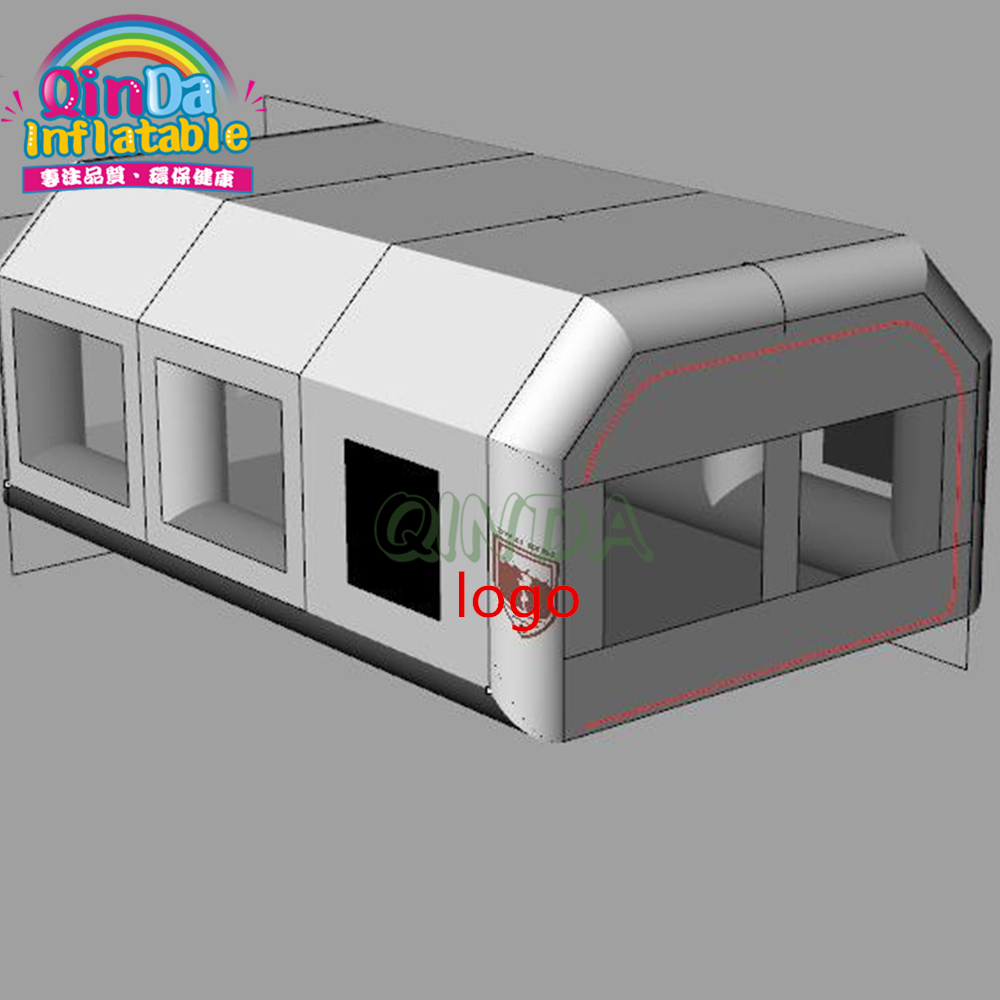 Tenda Tiup 2 Blower Udara untu - Inflatable Paint Booth ulasan dan harga