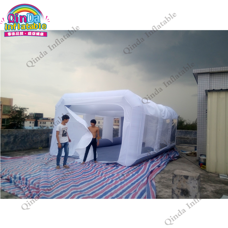 Bilik Semprot Portabel Dijual  - Inflatable Paint Booth ulasan dan harga