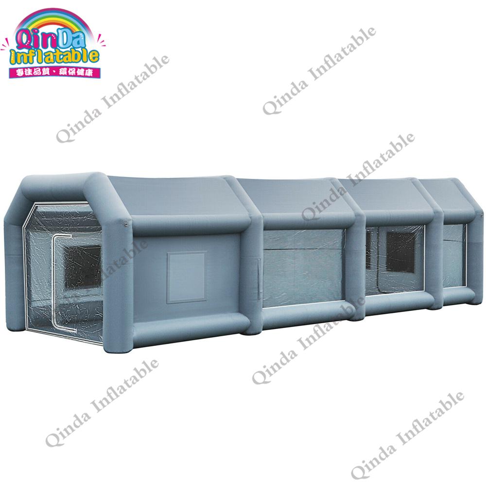 Tenda Semprot Cat Tiup Kustom  - Inflatable Paint Booth ulasan dan harga