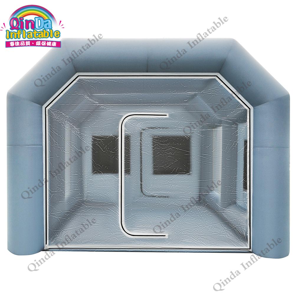Tenda Semprot Cat Tiup Kustom  - Inflatable Paint Booth ulasan dan harga