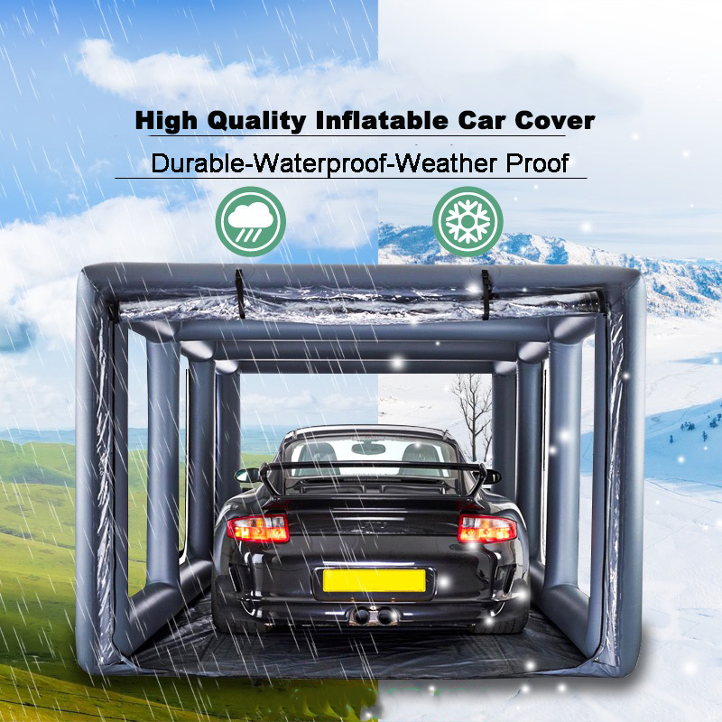 Tenda Garasi Mobil Tiup PVC Po - Inflatable Paint Booth ulasan dan harga