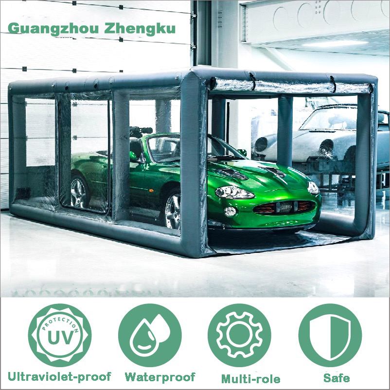 Tenda Garasi Mobil Tiup PVC Po - Inflatable Paint Booth ulasan dan harga