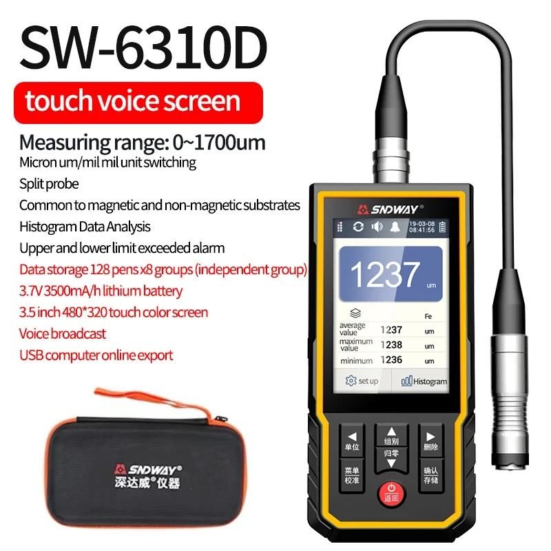 SNDWAY Pengukur Ketebalan Film - Paint Thickness Gauge ulasan dan harga