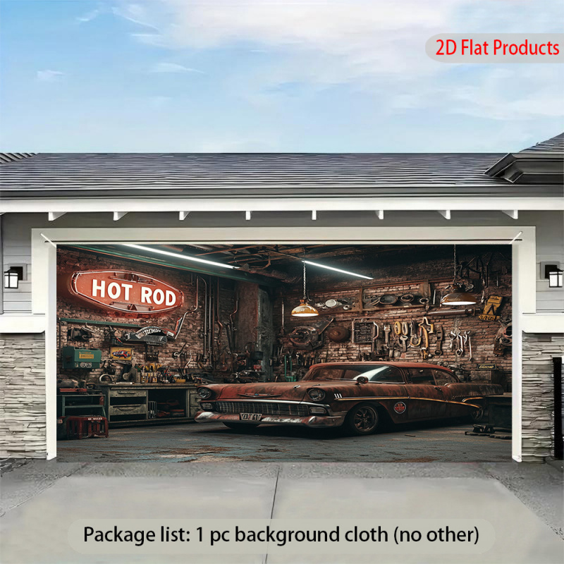 1 Latar Belakang Spanduk Garas - Auto Repair Shop Background ulasan dan harga