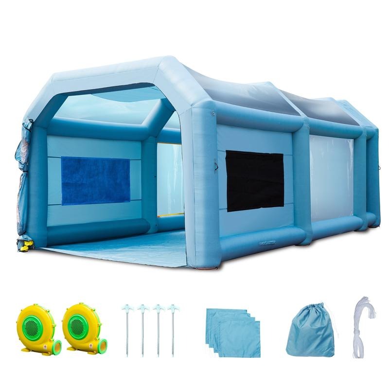 Bilik Cat Tiup, Bilik Semprot  - Inflatable Paint Booth ulasan dan harga