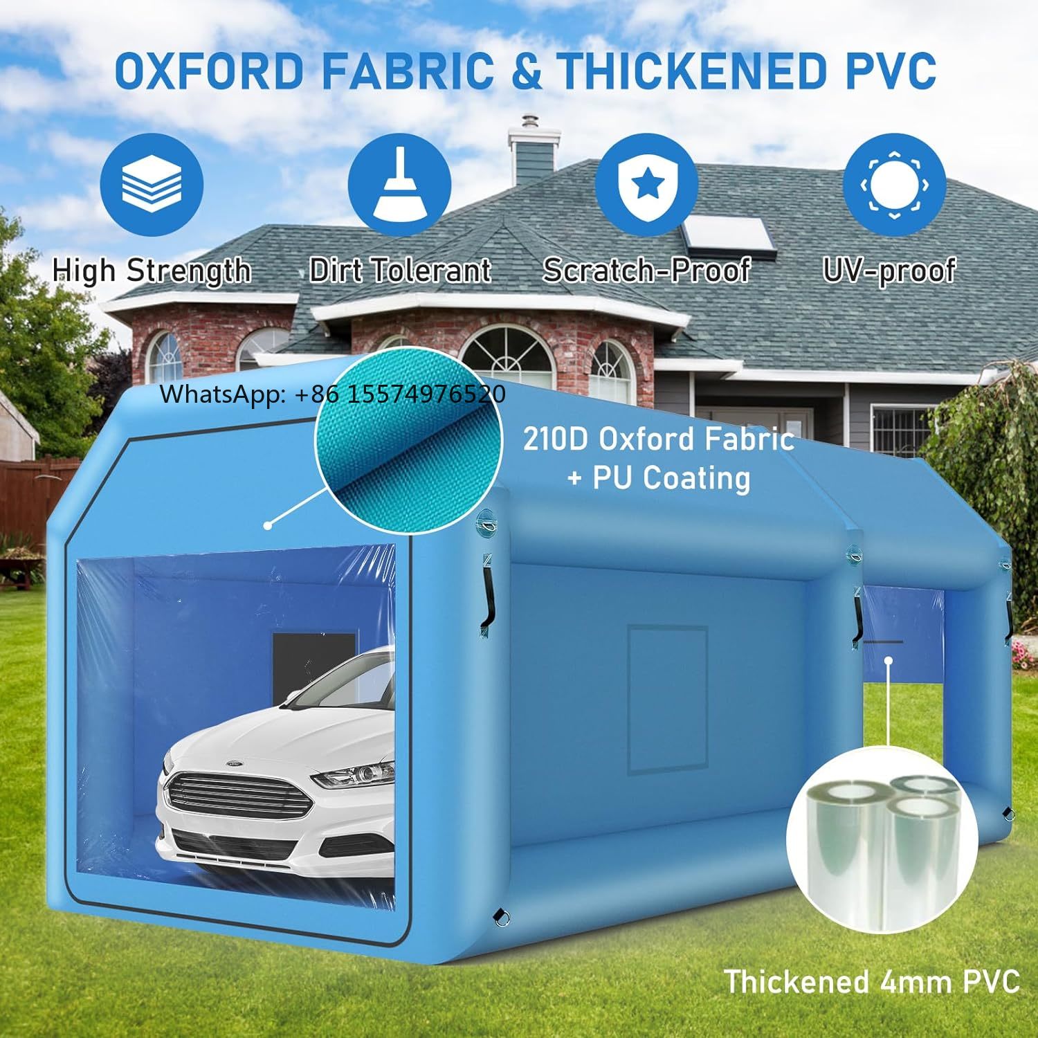 2026 - Tenda garasi mobil tiup - Inflatable Paint Booth ulasan dan harga