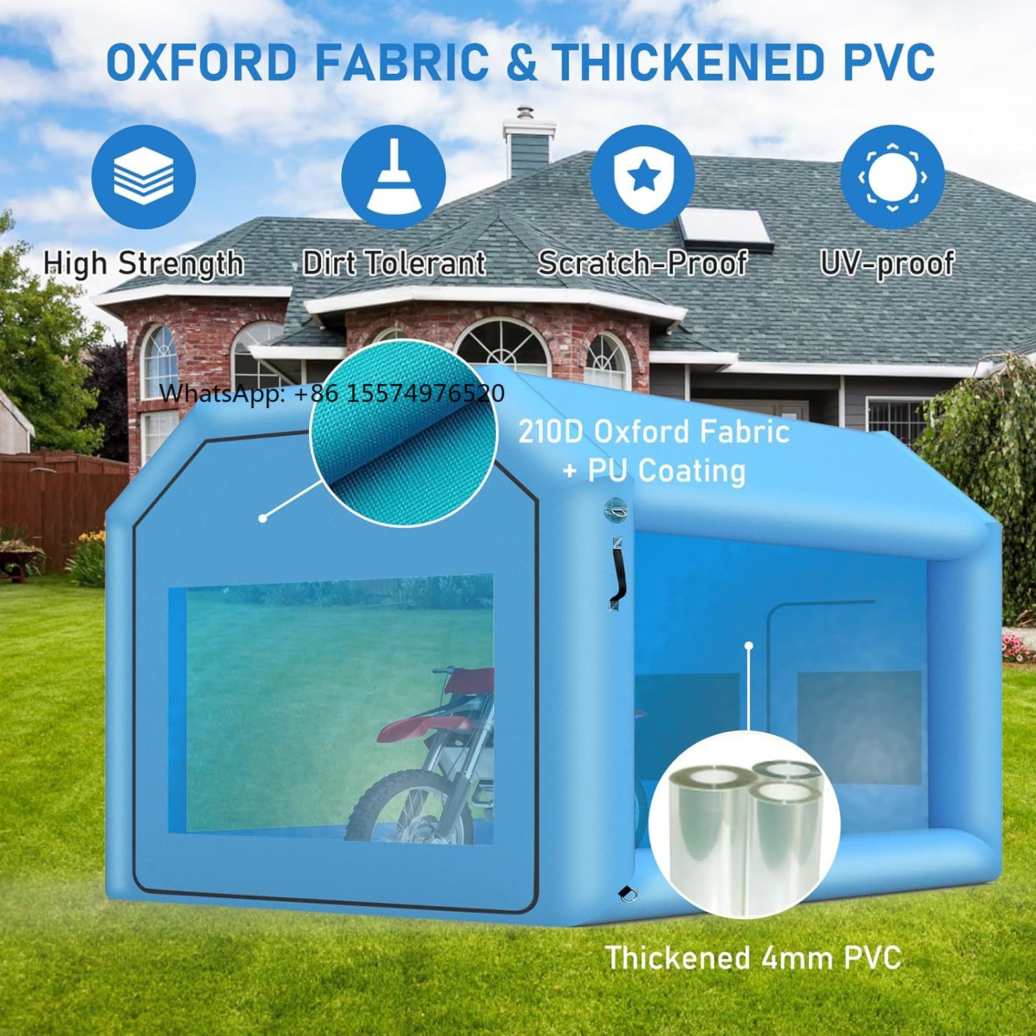 2026 - Tenda garasi mobil tiup - Inflatable Paint Booth ulasan dan harga