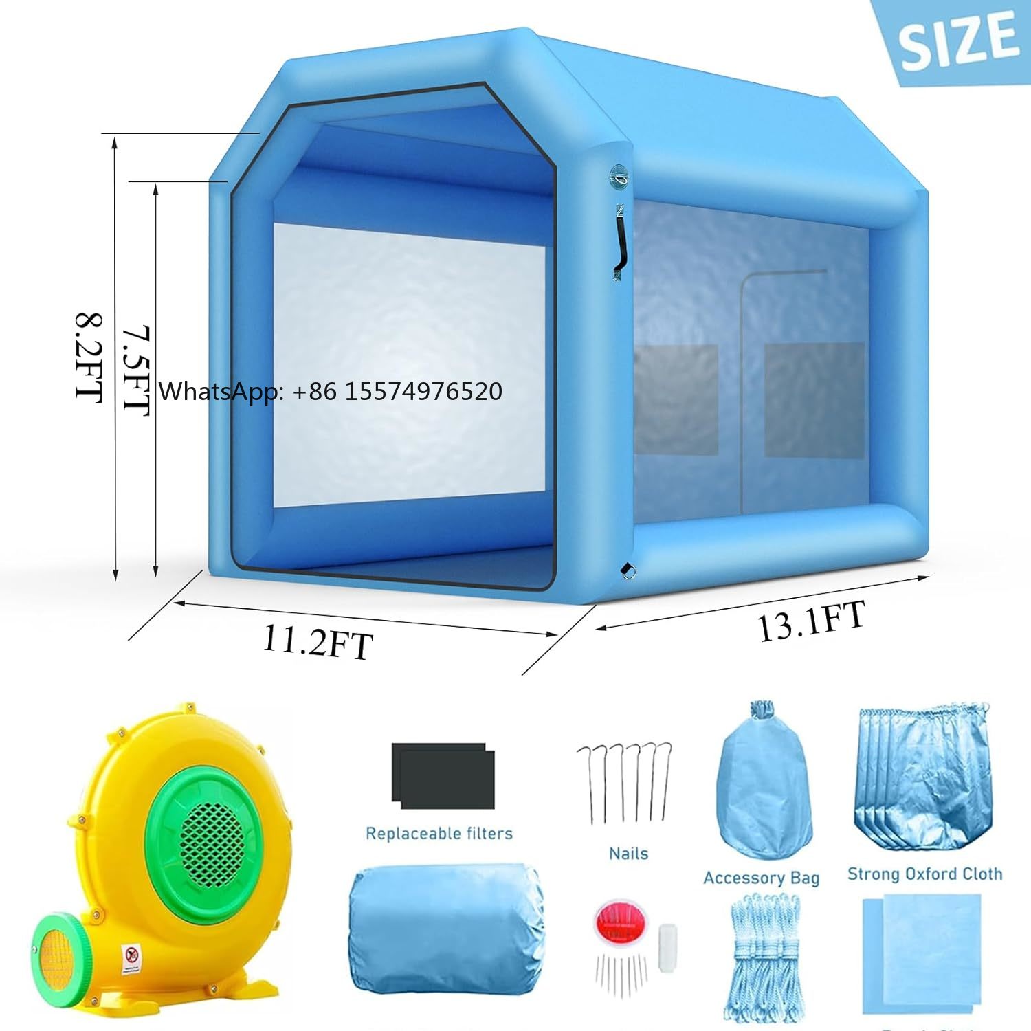 2026 - Tenda garasi mobil tiup - Inflatable Paint Booth ulasan dan harga